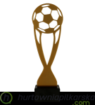 Statuetka metalowa z  motywem Piłki Nożnej ML-SOC1