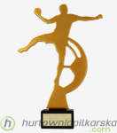 Statuetka metalowa z motywem piłki ręcznej ML-HAN