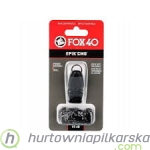 Gwizdek FOX 40 CMG czarny ze sznurkiem 8803-0008