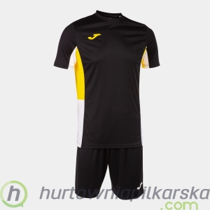 Komplet piłkarski JOMA Danubio set II black yellow white 103213.109