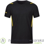 Koszulka Jako 6121 505 black melange/citro 