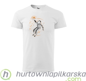 Koszulka koszykówka  z motywem piłka kosmos