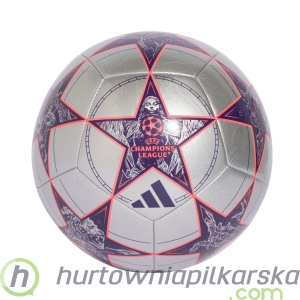 Piłka nożna adidas UCL Club 25/26 League Stage srebrna JP1539