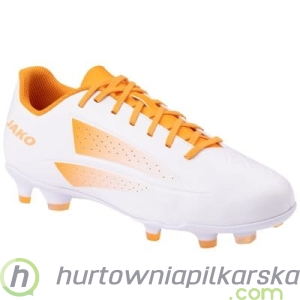 Buty piłkarskie JAKO Opura Academy FG/AG biało-pomarańczowe 5555
