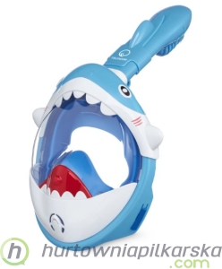 Maska do nurkowania dla dzieci TSUNAMI SHARK niebieska