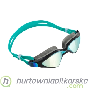 Okulary pływackie Crowell Flo szaro-zielone