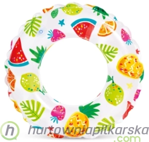 KOŁO DMUCHANE DO WODY 61cm owoce INTEX 